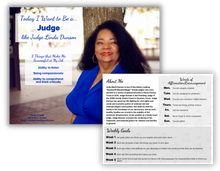 Load image into Gallery viewer, career exploration flash card of a black african American woman with her job title
